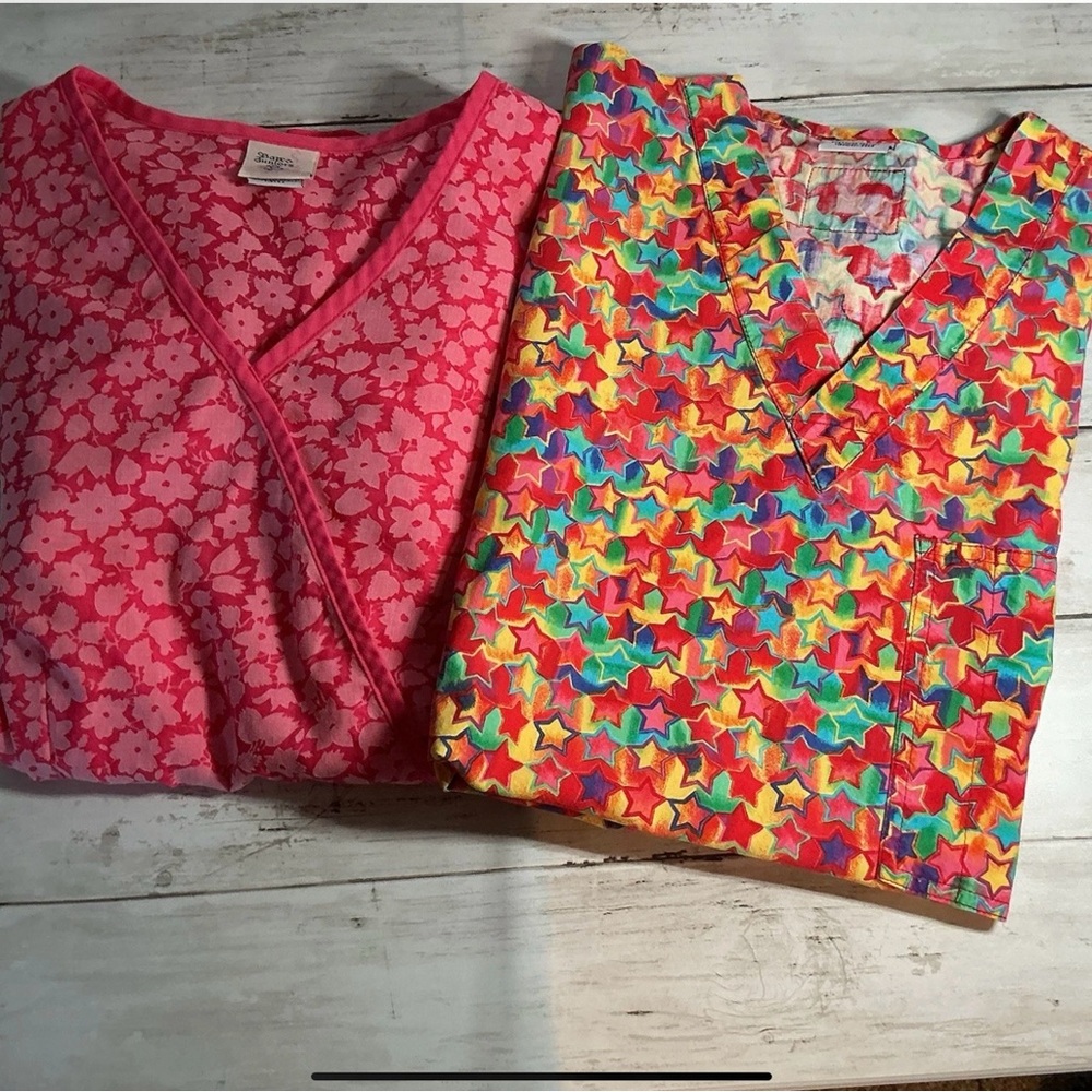 Floral and Star Patterned Women's Blouses